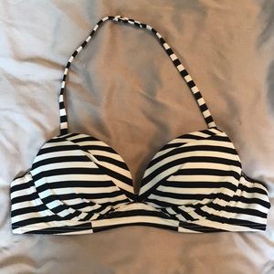Victoria’s Secret striped bombshell bikini top